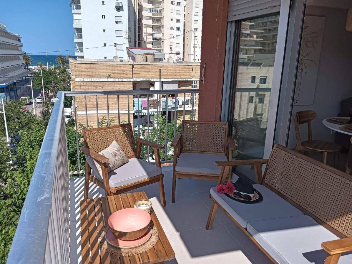 Apartamento Alejandro Gandia Playa Con Vistas Al Mar, Parking! Playa de Gandia 外观 照片
