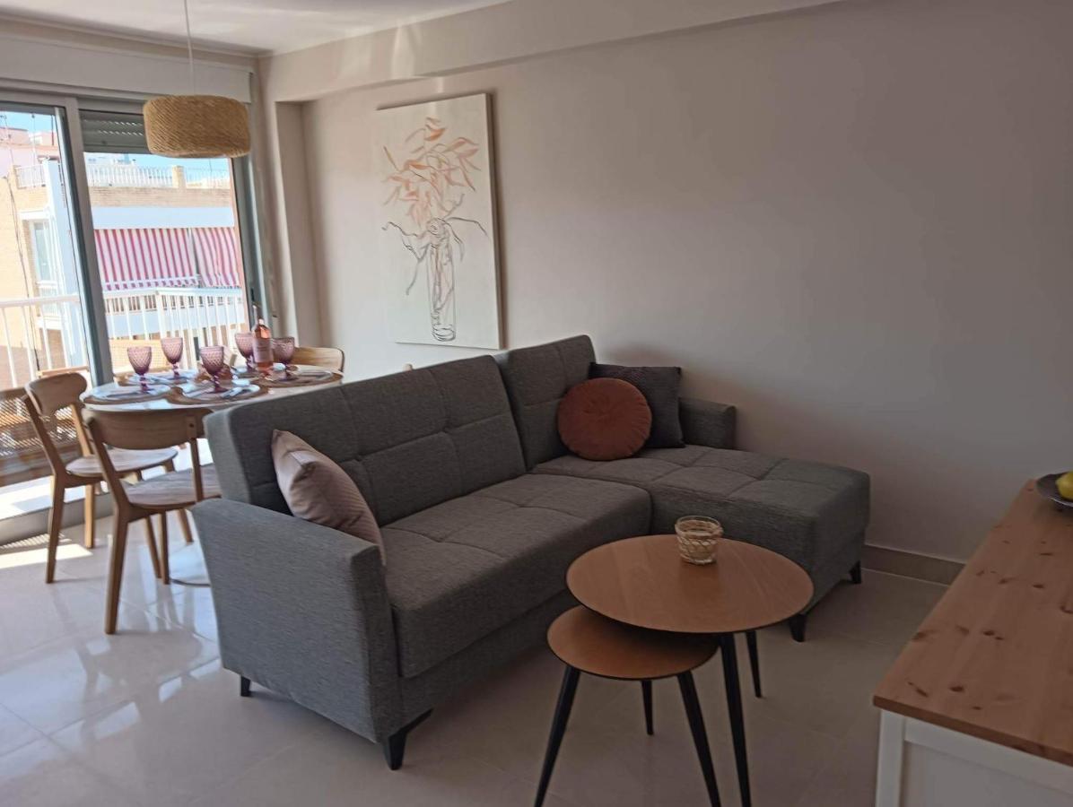 Apartamento Alejandro Gandia Playa Con Vistas Al Mar, Parking! Playa de Gandia 外观 照片