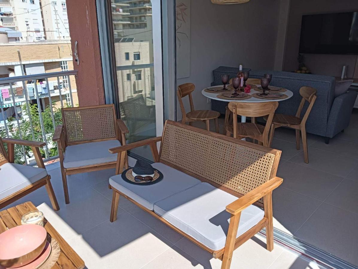 Apartamento Alejandro Gandia Playa Con Vistas Al Mar, Parking! Playa de Gandia 外观 照片