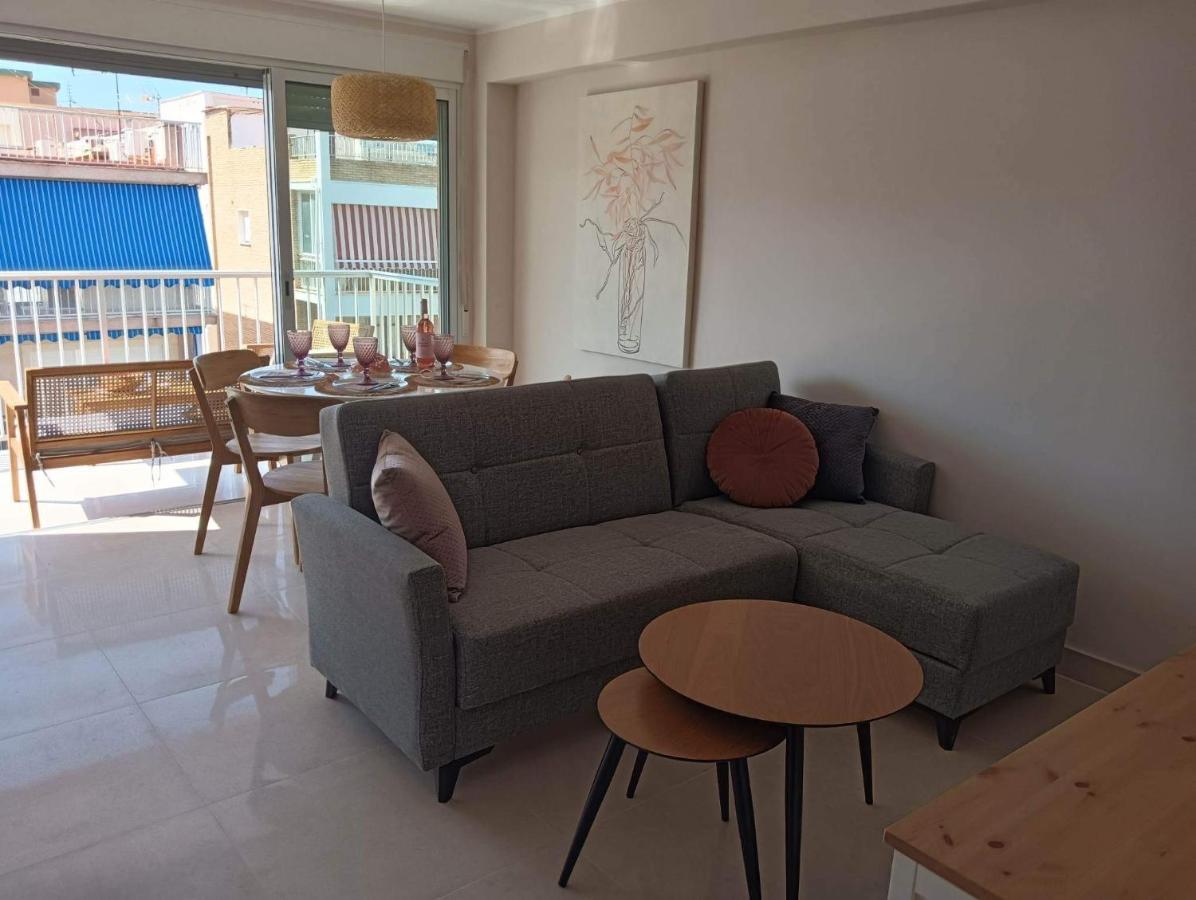 Apartamento Alejandro Gandia Playa Con Vistas Al Mar, Parking! Playa de Gandia 外观 照片