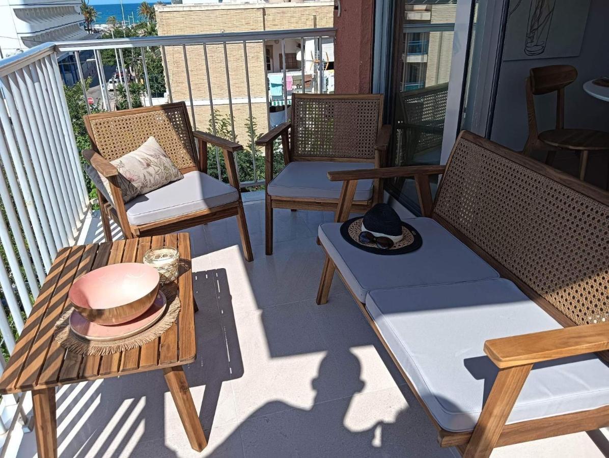 Apartamento Alejandro Gandia Playa Con Vistas Al Mar, Parking! Playa de Gandia 外观 照片