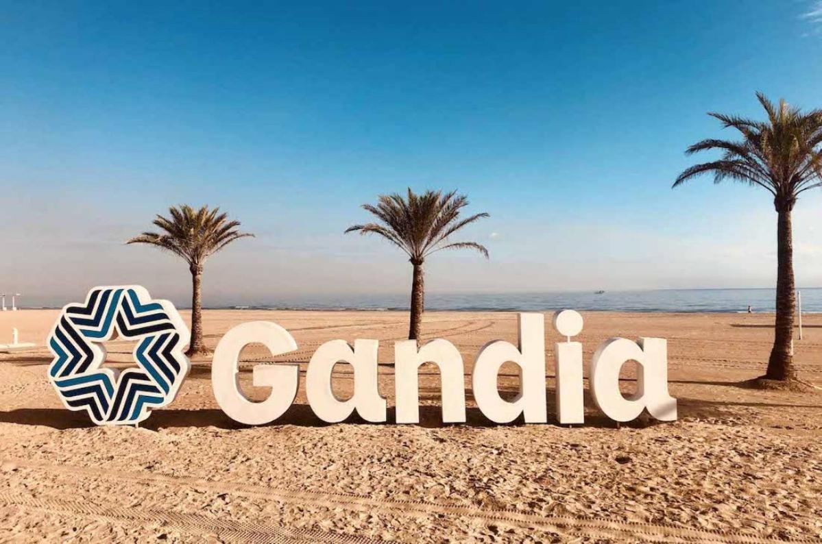Apartamento Alejandro Gandia Playa Con Vistas Al Mar, Parking! Playa de Gandia 外观 照片